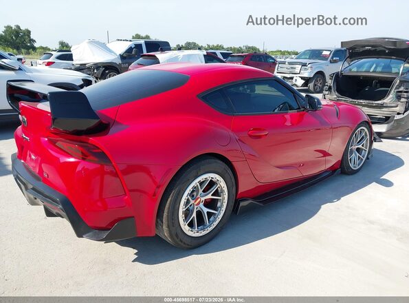 WZ1DB4C01LW023451 2020 TOYOTA GR SUPRA Red Rear right