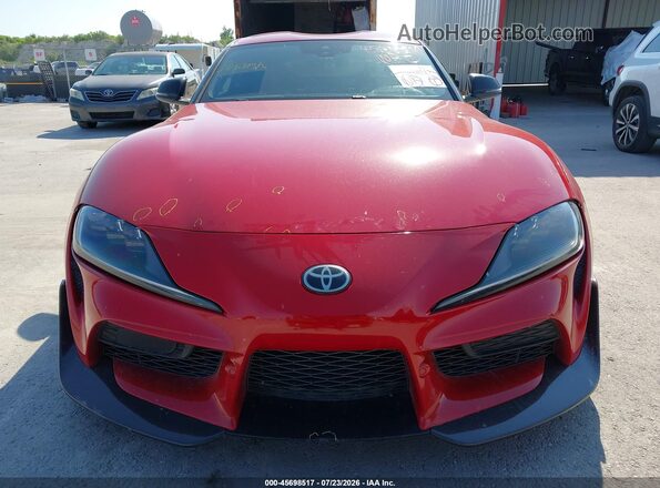 WZ1DB4C01LW023451 2020 TOYOTA GR SUPRA Red Dashboard view