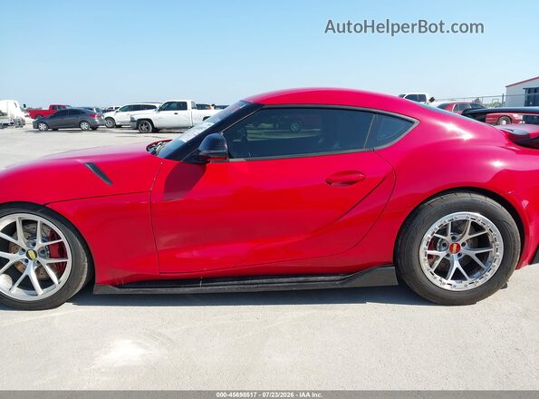 WZ1DB4C01LW023451 2020 TOYOTA GR SUPRA Red Rear interior view