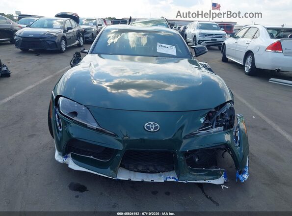 WZ1DB4C01LW024857 2020 TOYOTA GR SUPRA Green Widok wnętrza z tyłu
