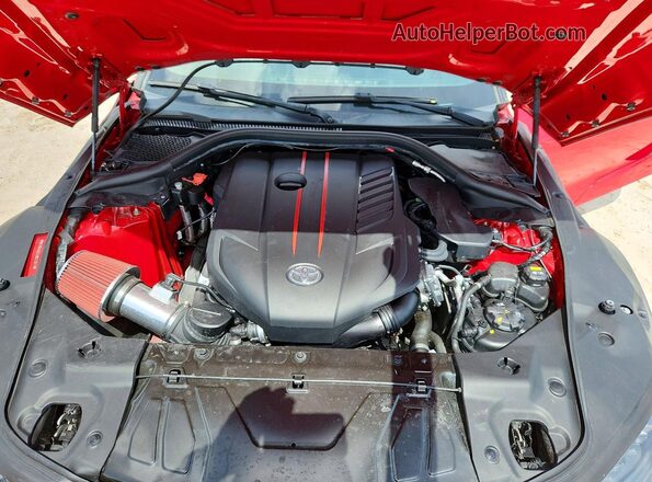 WZ1DB4C03LW022947 2020 TOYOTA GR Red უკანა სალონის ხედი
