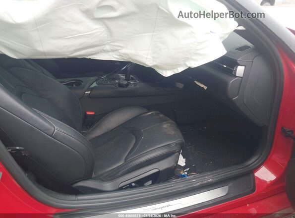 WZ1DB4C0XLW021553 2020 TOYOTA GR SUPRA Red Front interior view