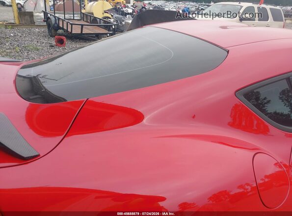 WZ1DB4C0XLW021553 2020 TOYOTA GR SUPRA Red VIN sticker view