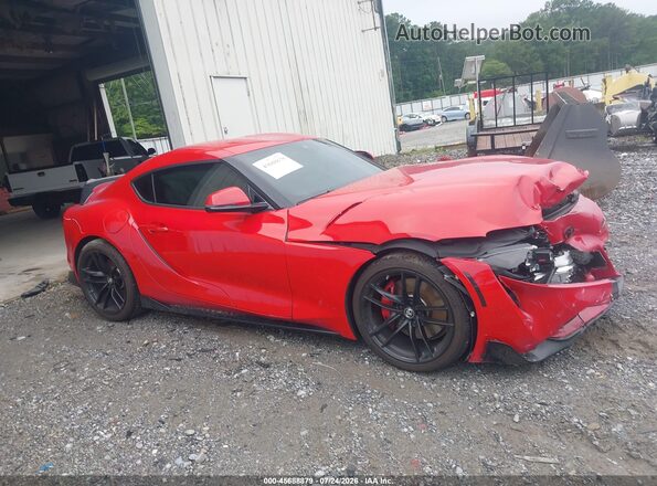 WZ1DB4C0XLW021553 2020 TOYOTA GR SUPRA Red Rear interior view