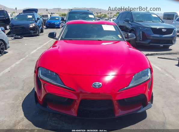 WZ1DB4C0XLW025229 2020 TOYOTA GR SUPRA Red Rear interior view
