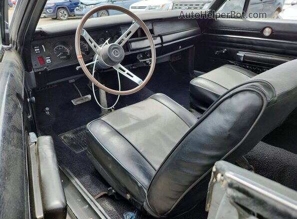 XP29H9G215241 1969 DODGE CHARGER Серый Вид панели приборов