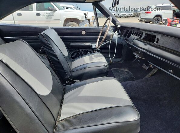 XP29H9G215241 1969 DODGE CHARGER Серый Вид задних сидений