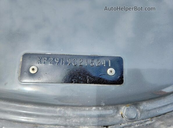 XP29H9G215241 1969 DODGE CHARGER Серый Вид наклейки с VIN-кодом