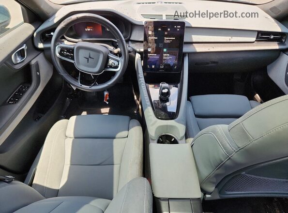 YSMED3KA0PL141729 2023 POLESTAR 2 Gray Dashboard view