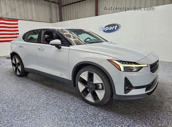 YSMED3KA1PL133154 2023 POLESTAR 2 Серый Передняя правая четверть