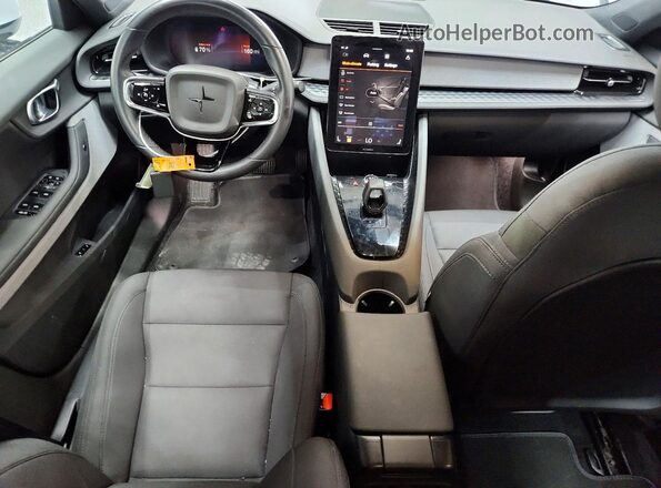 YSMED3KA1PL133154 2023 POLESTAR 2 Серый Вид панели приборов