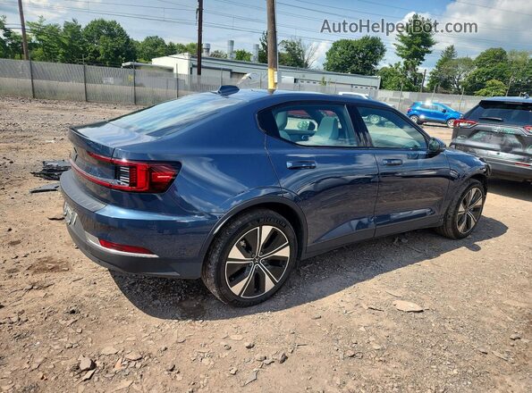 YSMED3KA1PL150116 2023 POLESTAR 2 Blue Rear right