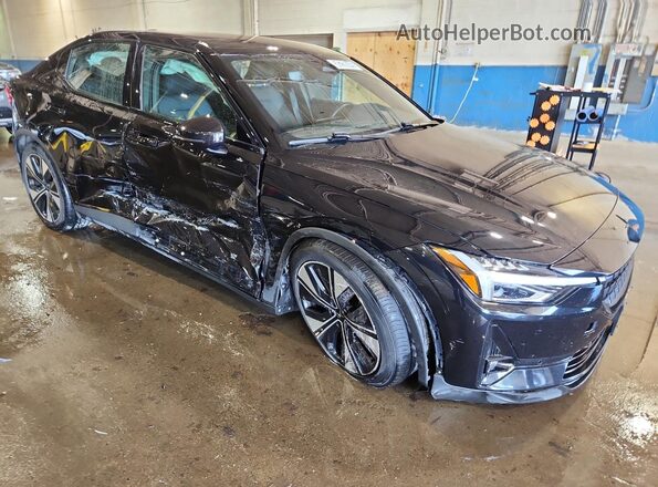 YSMED3KA2PL160489 2023 POLESTAR 2 Черный Вид наклейки с VIN-кодом