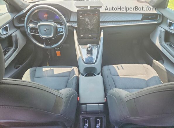 YSMED3KA3PL134533 2023 POLESTAR 2 Black Vista del salpicadero