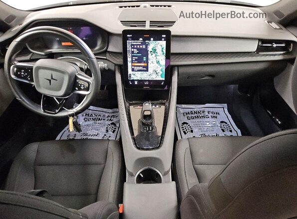 YSMED3KA3PL140140 2023 POLESTAR 2 Gray Dashboard view