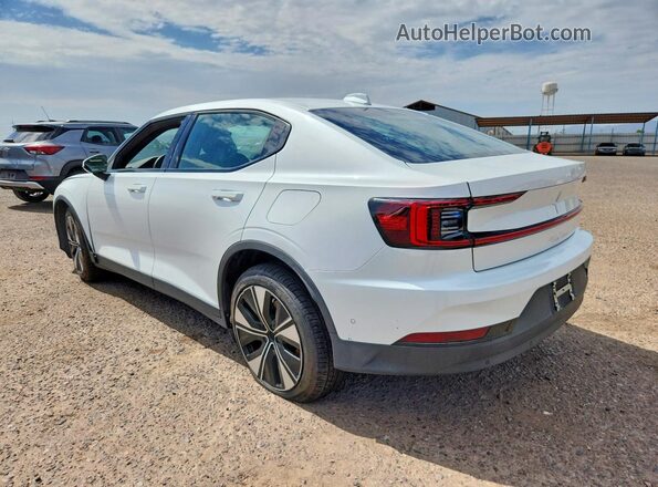 YSMED3KA3PL145709 2023 POLESTAR 2 White უკანა მარცხენა