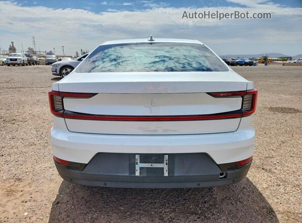 YSMED3KA3PL145709 2023 POLESTAR 2 White უკანა ხედი