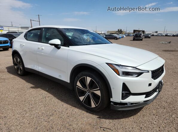 YSMED3KA3PL145709 2023 POLESTAR 2 White VIN კოდის სტიკერის ხედი