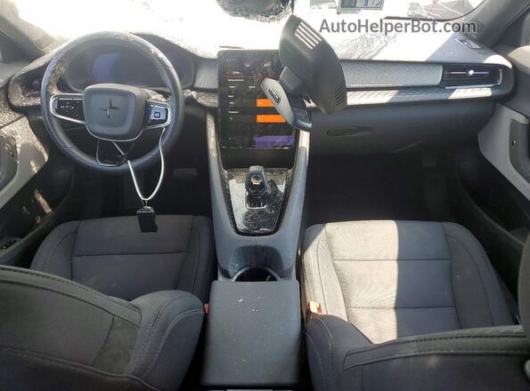 YSMED3KA3PL158041 2023 POLESTAR 2 Gray Առջևի վահանակի տեսք