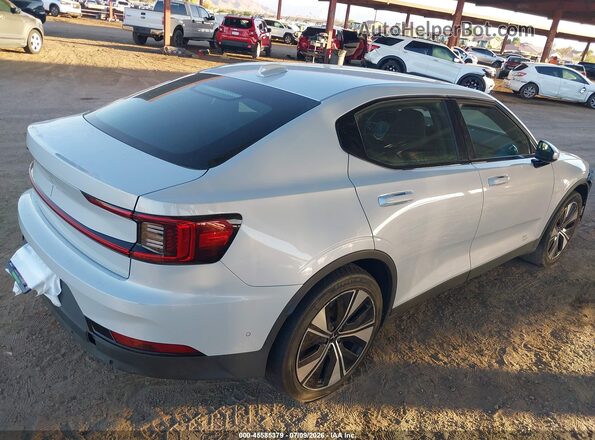 YSMED3KA4PL158842 2023 POLESTAR 2 Белый Задняя правая четверть