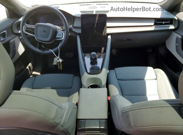 YSMED3KA8PL144698 2023 POLESTAR 2 Белый Вид панели приборов