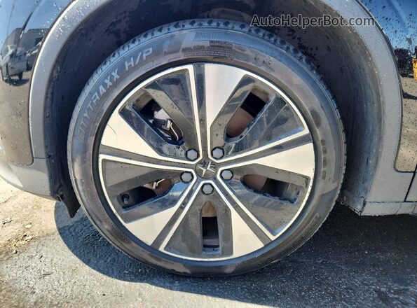 YSMED3KA9PL124881 2023 POLESTAR 2 Black VIN კოდის სტიკერის ხედი