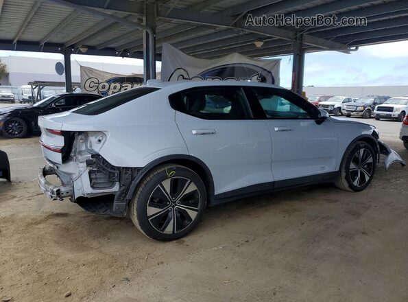 YSMED3KA9PL127876 2023 POLESTAR 2 Серебряный Задняя правая четверть