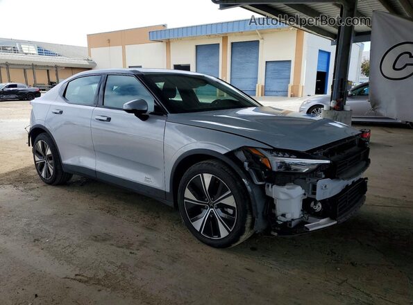 YSMED3KA9PL127876 2023 POLESTAR 2 Серебряный Передняя правая четверть