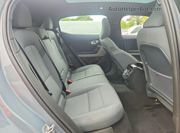 YSMED3KA9PL130244 2023 POLESTAR 2 Gray უკანა სავარძლების ხედი