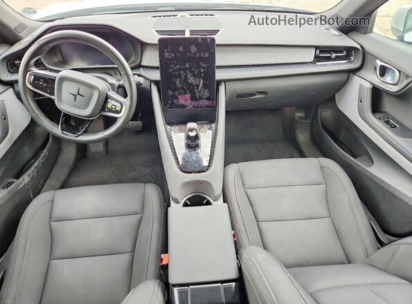 YSMED3KA9PL161154 2023 POLESTAR 2 Gray Առջևի վահանակի տեսք