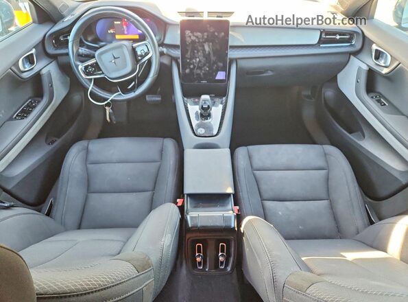 YSMED3KAXPL145514 2023 POLESTAR 2 Gray Dashboard view