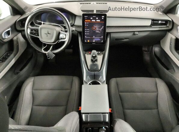 YSMEG3KA0PL133802 2023 POLESTAR 2 White Առջևի վահանակի տեսք
