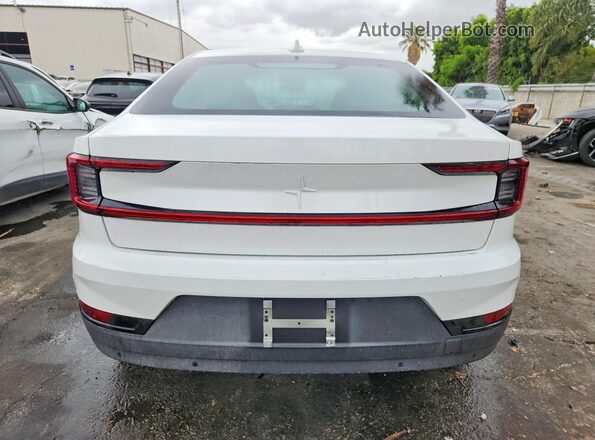 YSMEG3KA0PL146033 2023 POLESTAR 2 Белый Вид сзади