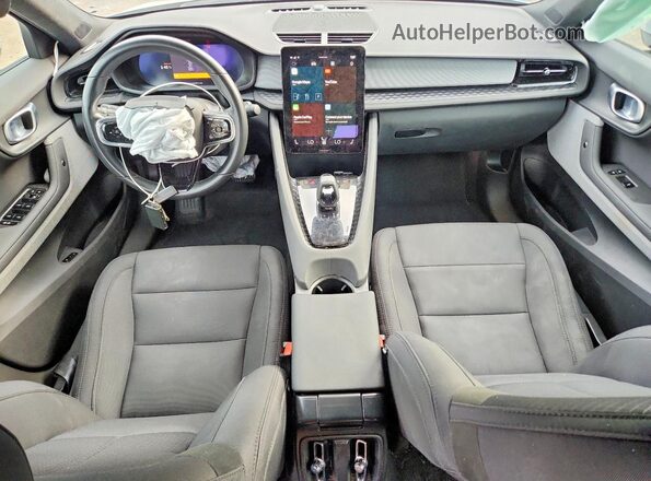 YSMEG3KA1PL159440 2023 POLESTAR 2 White Widok deski rozdzielczej