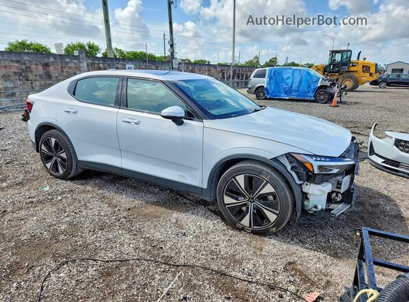 YSMEG3KA2PL122560 2023 POLESTAR 2 Silver Передня права чверть