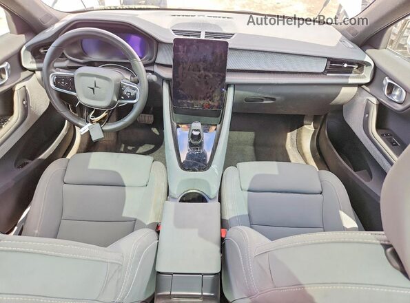 YSMEG3KA2PL122560 2023 POLESTAR 2 Silver Вид панелі приладів