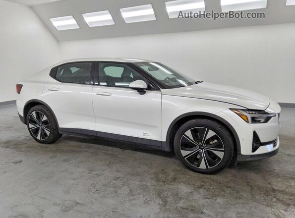 YSMEG3KA2PL145479 2023 POLESTAR 2 White Delantero derecho