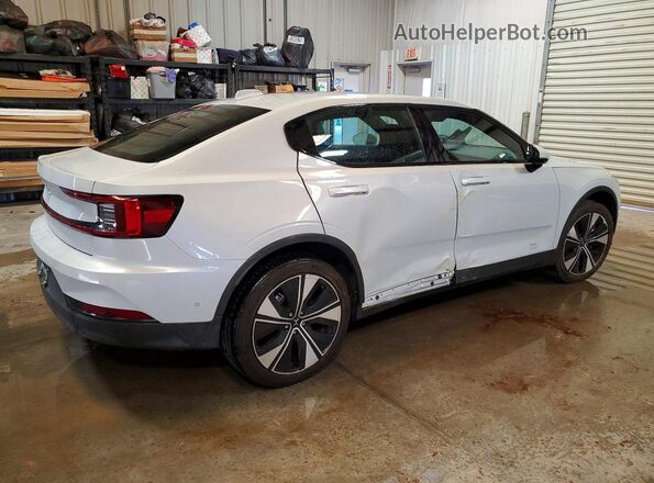 YSMEG3KA3PL142834 2023 POLESTAR 2 Белый Задняя правая четверть