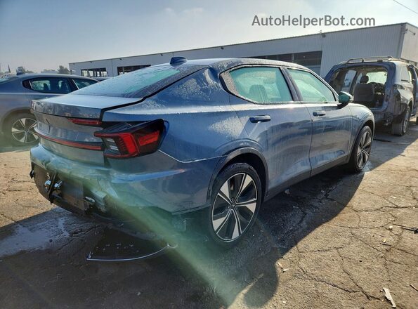 YSMEG3KA3PL154918 2023 POLESTAR 2 Blue Հետևի աջ