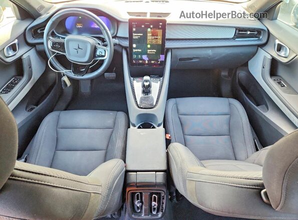 YSMEG3KA3PL154918 2023 POLESTAR 2 Blue Առջևի վահանակի տեսք