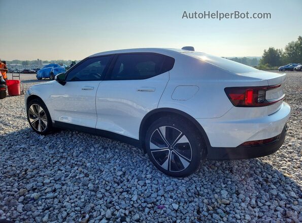 YSMEG3KA4PL116078 2023 POLESTAR 2 Белый Задняя левая четверть