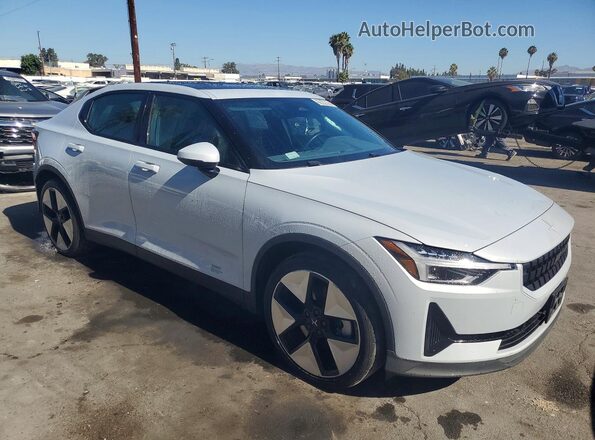 YSMEG3KA4PL130935 2023 POLESTAR 2 Silver Передня права чверть