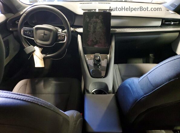 YSMEG3KA4PL162137 2023 POLESTAR 2 White Вид панелі приладів