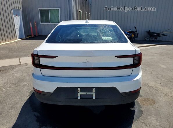 YSMEG3KA5PL141197 2023 POLESTAR 2 White უკანა ხედი