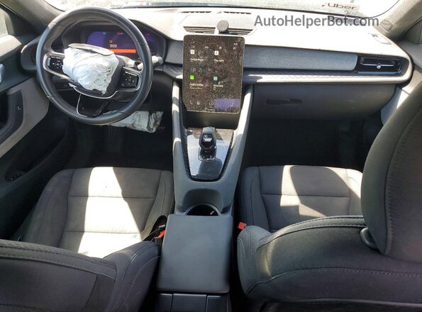 YSMEG3KA5PL141197 2023 POLESTAR 2 White წინა პანელის ხედი