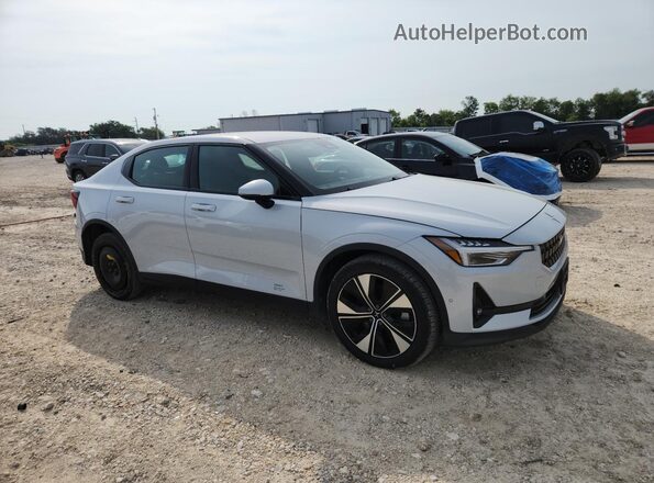 YSMEG3KA7PL142965 2023 POLESTAR 2 White Widok naklejki z numerem VIN