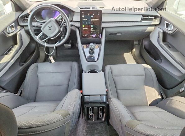 YSMEG3KA7PL154047 2023 POLESTAR 2 Gray Dashboard view