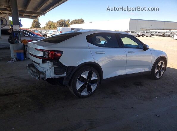 YSMEG3KA9PL129439 2023 POLESTAR 2 Белый Задняя правая четверть