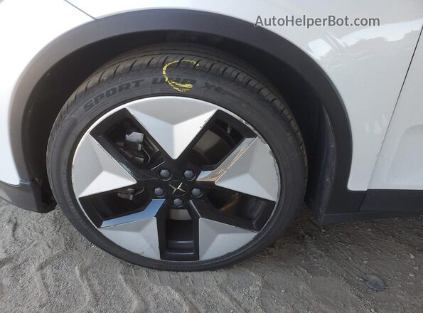 YSMEG3KA9PL129439 2023 POLESTAR 2 Белый Панорамный вид салона 360°