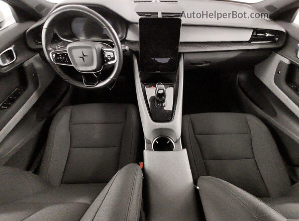 YSMEG3KA9PL136438 2023 POLESTAR 2 Белый Вид панели приборов